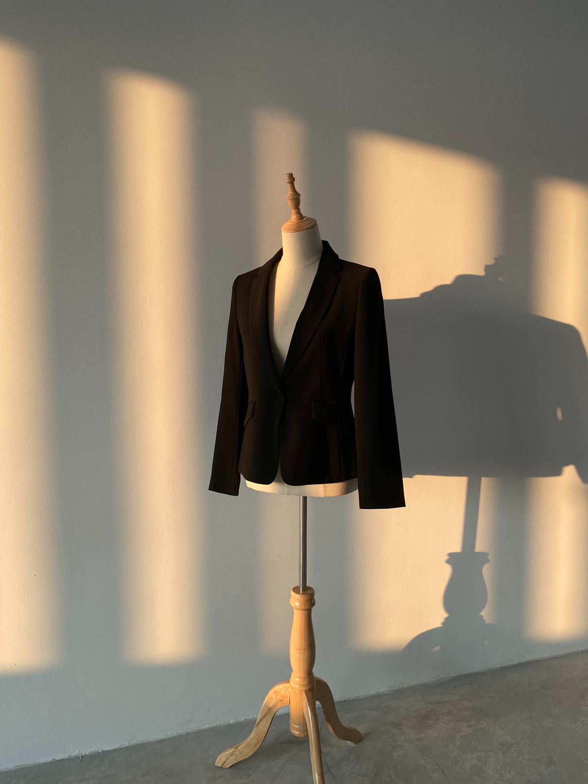 a Black Suit on a Mannequin 